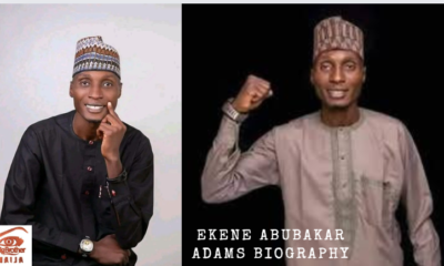 ekene abubakar adams biography